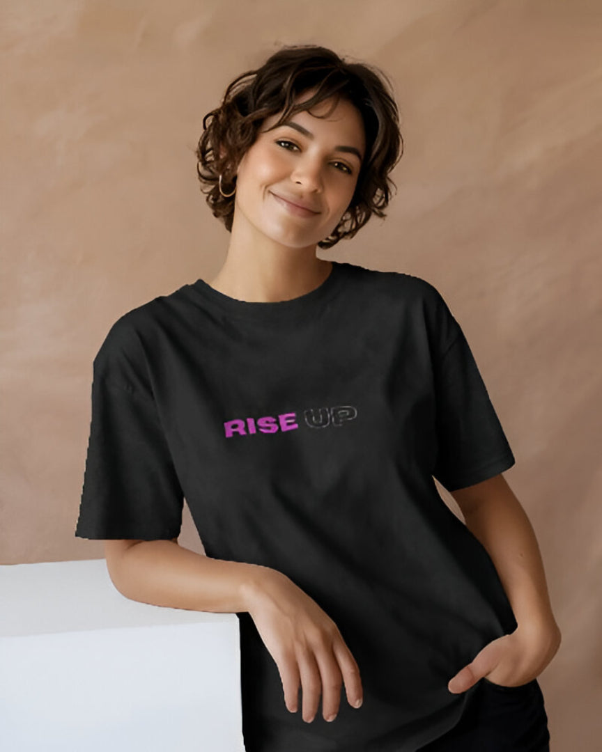 Rise Up | Casual Elegance | Unisex Oversized T-Shirt