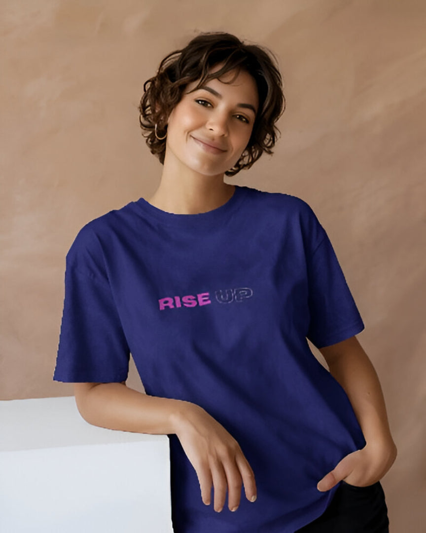Rise Up | Casual Elegance | Unisex Oversized T-Shirt