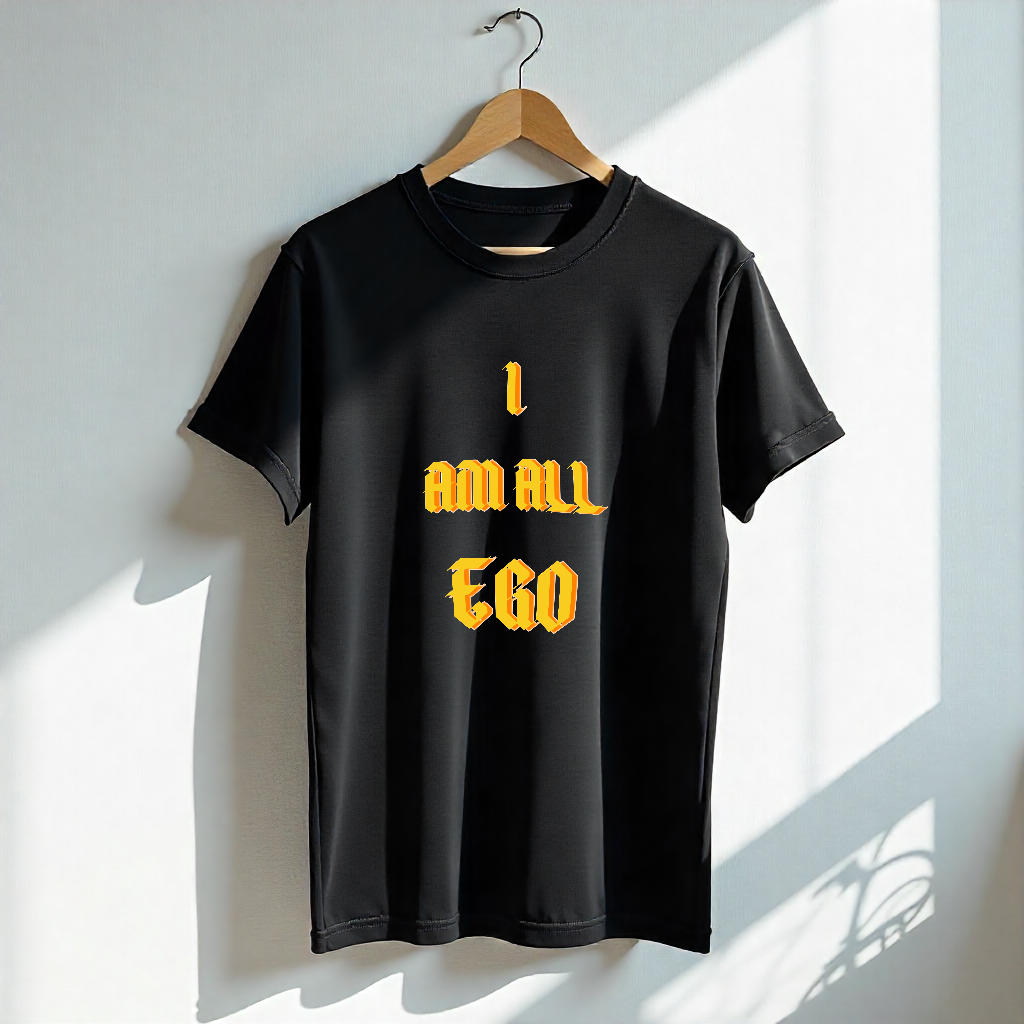 I am All EGO | Casual Elegance | Simple Unisex T-Shirt